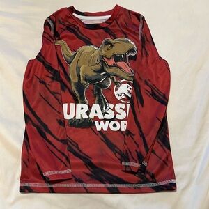 Toddler Boys Jurassic Park long sleeve. No stains.